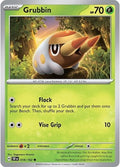 2024 Pokemon: SV05: Temporal Forces (TEF) - Grubbin (#018/162, Common) (, Near Mint)