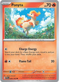 2024 Pokemon: SV05: Temporal Forces (TEF) - Ponyta (#026/162, Common) (, Near Mint)