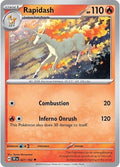 2024 Pokemon: SV05: Temporal Forces (TEF) - Rapidash (#027/162, Uncommon) (, Near Mint)