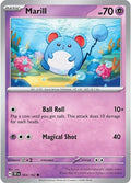 2024 Pokemon: SV05: Temporal Forces (TEF) - Marill (#064/162, Common) (, Near Mint)