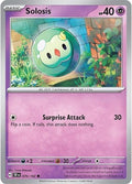 2024 Pokemon: SV05: Temporal Forces (TEF) - Solosis (#070/162, Common) (, Near Mint)