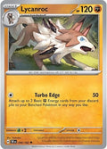 2024 Pokemon: SV05: Temporal Forces (TEF) - Lycanroc (#090/162, Uncommon) (, Near Mint)