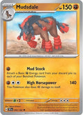 2024 Pokemon: SV05: Temporal Forces (TEF) - Mudsdale 092 162 (#092/162, Uncommon) (, Near Mint)