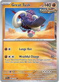 2024 Pokemon: SV05: Temporal Forces (TEF) - Great Tusk 096 162 (#096/162, Uncommon) (, Near Mint)