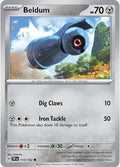2024 Pokemon: SV05: Temporal Forces (TEF) - Beldum (#113/162, Common) (, Near Mint)