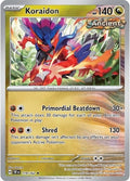 2024 Pokemon: SV05: Temporal Forces (TEF) - Koraidon (#119/162, Rare) (Holofoil, Near Mint)