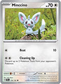 2024 Pokemon: SV05: Temporal Forces (TEF) - Minccino 136 162 (#136/162, Common) (, Near Mint)