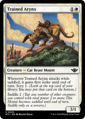 2024 Magic: The Gathering: Outlaws of Thunder Junction (OTJ) - Trained Arynx (#36, Common)