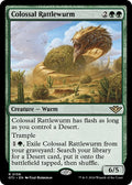 2024 Magic: The Gathering: Outlaws of Thunder Junction (OTJ) - Colossal Rattlewurm (#159, Rare) (, Near Mint)