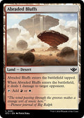 2024 Magic: The Gathering: Outlaws of Thunder Junction (OTJ) - Abraded Bluffs (#251, Land) (, Near Mint)