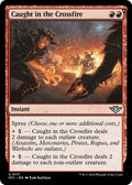 2024 Magic: The Gathering: Outlaws of Thunder Junction (OTJ) - Caught in the Crossfire (#117, Uncommon)