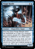 2024 Magic: The Gathering: Outlaws of Thunder Junction (OTJ) - Visage Bandit (#76, Uncommon)