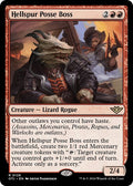 2024 Magic: The Gathering: Outlaws of Thunder Junction (OTJ) - Hellspur Posse Boss (#128, Rare) (, Near Mint)