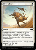 2024 Magic: The Gathering: Outlaws of Thunder Junction (OTJ) - Steer Clear (#31, Common) (, Near Mint)