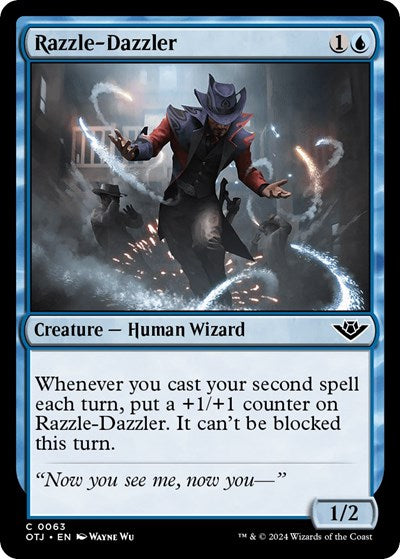 2024 Magic: The Gathering: Outlaws of Thunder Junction (OTJ) - Razzle Dazzler (#63, Common)