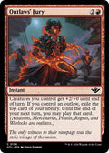 2024 Magic: The Gathering: Outlaws of Thunder Junction (OTJ) - Outlaws Fury (#136, Common) (, Near Mint)