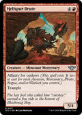 2024 Magic: The Gathering: Outlaws of Thunder Junction (OTJ) - Hellspur Brute (#127, Uncommon) (, Near Mint)