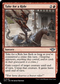 2024 Magic: The Gathering: Outlaws of Thunder Junction (OTJ) - Take for a Ride (#148, Uncommon)