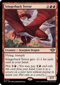 2024 Magic: The Gathering: Outlaws of Thunder Junction (OTJ) - Stingerback Terror (#147, Rare) (, Near Mint)