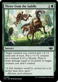 2024 Magic: The Gathering: Outlaws of Thunder Junction (OTJ) - Throw from the Saddle (#185, Common) (, Near Mint)