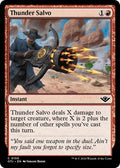 2024 Magic: The Gathering: Outlaws of Thunder Junction (OTJ) - Thunder Salvo (#150, Common)