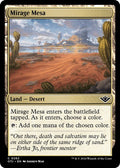 2024 Magic: The Gathering: Outlaws of Thunder Junction (OTJ) - Mirage Mesa (#262, Common)