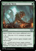 2024 Magic: The Gathering: Outlaws of Thunder Junction (OTJ) - Trash the Town (#186, Uncommon) (, Near Mint)