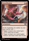 2024 Magic: The Gathering: Outlaws of Thunder Junction (OTJ) - Ferocification (#123, Uncommon) (, Near Mint)