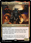 2024 Magic: The Gathering: Outlaws of Thunder Junction (OTJ) - Akul the Unrepentant (#189, Rare)