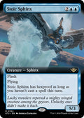 2024 Magic: The Gathering: Outlaws of Thunder Junction (OTJ) - Stoic Sphinx Extended Art (#322, Rare) (Foil, Lightly Played)