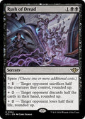 2024 Magic: The Gathering: Outlaws of Thunder Junction (OTJ) - Rush of Dread (#104, Rare) (, Near Mint)
