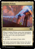 2024 Magic: The Gathering: Outlaws of Thunder Junction (OTJ) - Conduit Pylons (#254, Common)