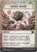 2024 Magic: The Gathering: Outlaws of Thunder Junction: Breaking News (OTP) - Savage Smash (#53, Uncommon)