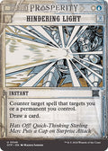2024 Magic: The Gathering: Outlaws of Thunder Junction: Breaking News (OTP) - Hindering Light (#46, Uncommon)