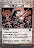 2024 Magic: The Gathering: Outlaws of Thunder Junction: Breaking News (OTP) - Terminal Agony (#55, Uncommon) (, Near Mint)