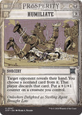 2024 Magic: The Gathering: Outlaws of Thunder Junction: Breaking News (OTP) - Humiliate (#47, Uncommon) (Foil, Near Mint)