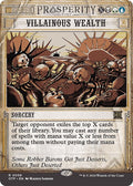 2024 Magic: The Gathering: Outlaws of Thunder Junction: Breaking News (OTP) - Villainous Wealth (#58, Rare) (, Near Mint)
