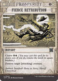 2024 Magic: The Gathering: Outlaws of Thunder Junction: Breaking News (OTP) - Fierce Retribution (#2, Uncommon) (, Near Mint)