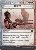 2024 Magic: The Gathering: Outlaws of Thunder Junction: Breaking News (OTP) - Ionize (#49, Rare) (, Near Mint)
