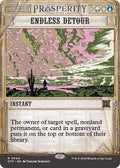 2024 Magic: The Gathering: Outlaws of Thunder Junction: Breaking News (OTP) - Endless Detour (#44, Rare) (, Near Mint)