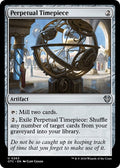 2024 Magic: The Gathering: Commander: Outlaws of Thunder Junction (OTC) - Perpetual Timepiece (#263, Uncommon) (, Near Mint)