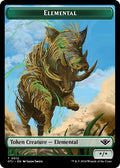 2024 Magic: The Gathering: Outlaws of Thunder Junction (OTJ) - Elemental Token (#12, T) (, Near Mint)