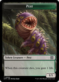 2024 Magic: The Gathering: Outlaws of Thunder Junction: Breaking News (OTP) - Pest Token (#4, T) (, Near Mint)