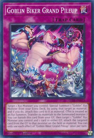 2024 YuGiOh: Legacy of Destruction (LEDE) - Goblin Biker Grand Pileup (#LEDE-EN073, Common) (1st Edition, Near Mint)