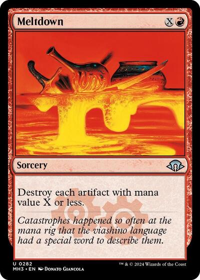 2024 Magic: The Gathering: Modern Horizons 3 (MH3) - Meltdown (#282, Uncommon) (, Near Mint)