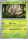 2024 Pokemon: SV06: Twilight Masquerade (TWM) - Pinsir 003 167 (#003/167, Common) (, Near Mint)