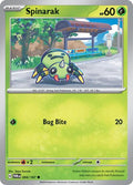 2024 Pokemon: SV06: Twilight Masquerade (TWM) - Spinarak (#004/167, Common) (, Near Mint)