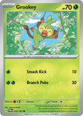 2024 Pokemon: SV06: Twilight Masquerade (TWM) - Grookey (#014/167, Common) (, Near Mint)