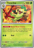 2024 Pokemon: SV06: Twilight Masquerade (TWM) - Thwackey (#015/167, Common) (, Near Mint)
