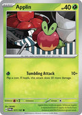 2024 Pokemon: SV06: Twilight Masquerade (TWM) - Applin 017 167 (#017/167, Common) (, Near Mint)